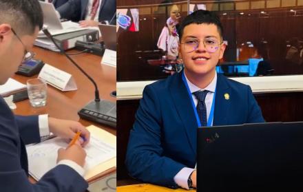 Asambleísta de ADN dibuja mientras fiscalizan contratos a Progen: ¿De quién se&nbsp;trata?