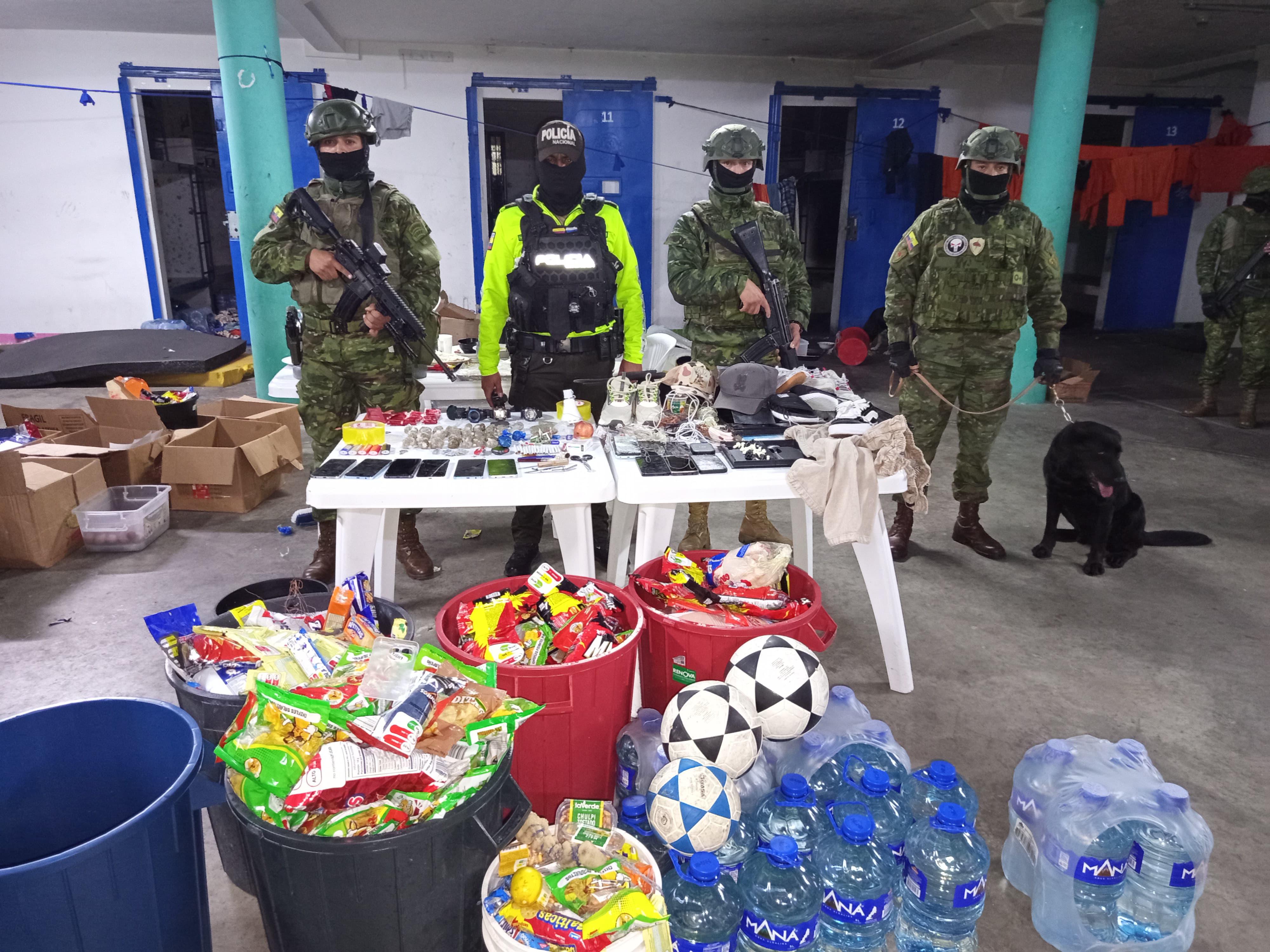 Un nuevo golpe a las actividades ilícitas en la cárcel Cotopaxi