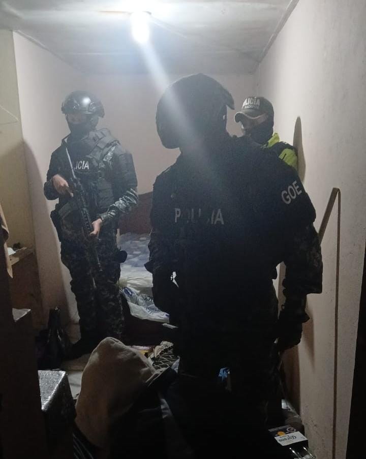 Uno de los líderes de los lobos fue capturado en discoteca en Latacunga