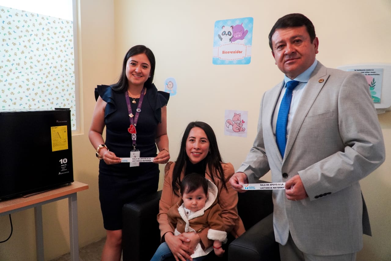 La Empresa Pública de Movilidad del cantón Latacunga recibió oficialmente la certificación de su lactario institucional