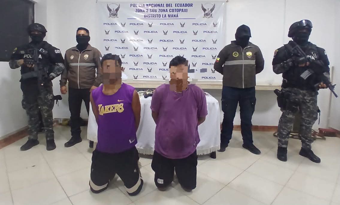 OPERATIVO «APOLO 40» DESARTICULA PUNTOS DE MICROTRÁFICO EN LA MANÁ Y DEJA DOS APREHENDIDOS
