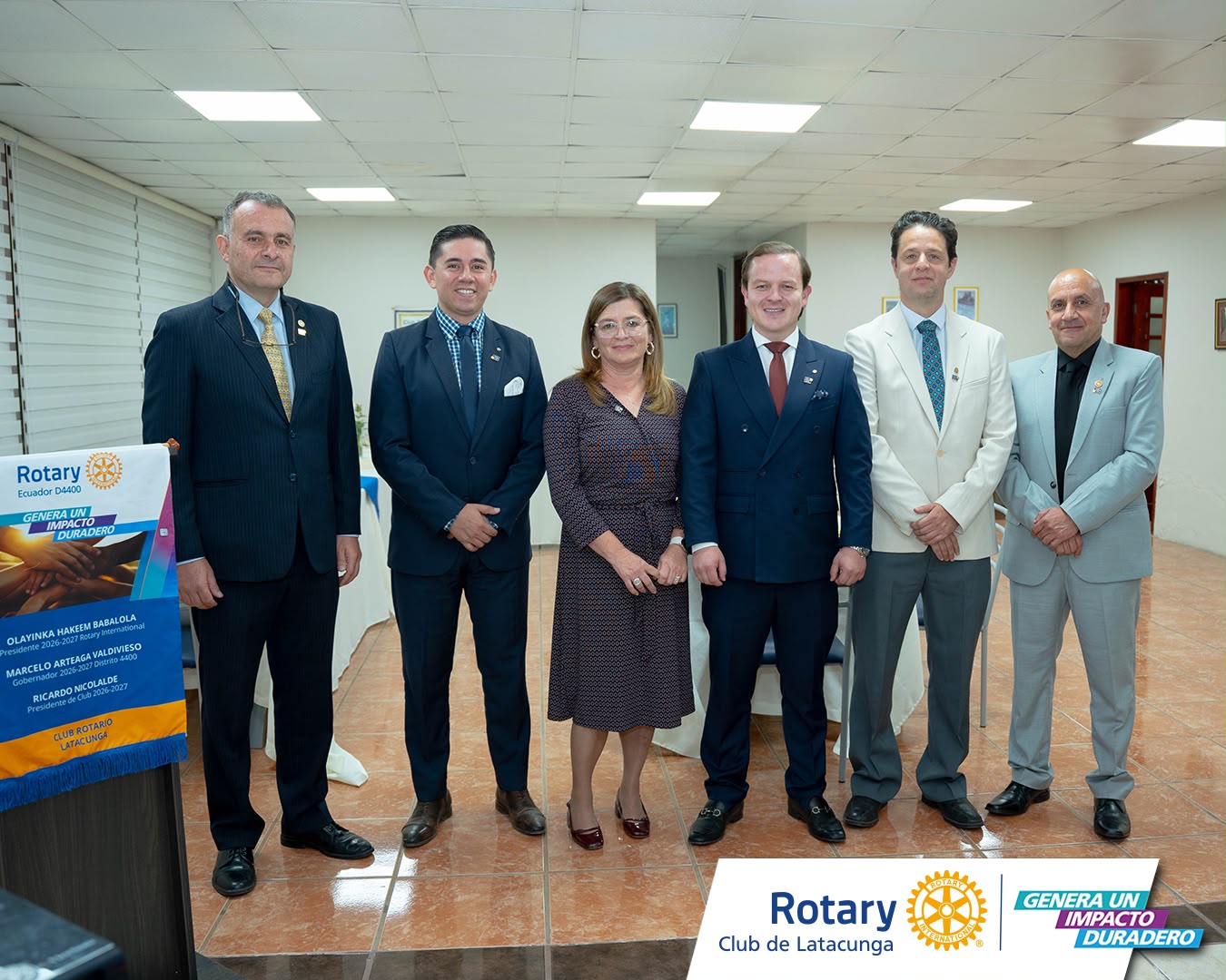 Club Rotario Latacunga posesionó su nuevo directorio para el período 2026–2027