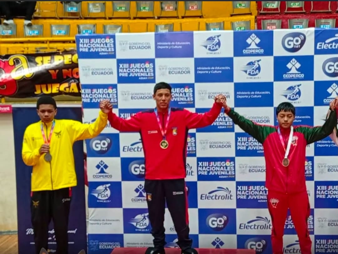 Iker Briones conquista el oro y pone a La Maná y Cotopaxi en lo más alto del boxeo nacional